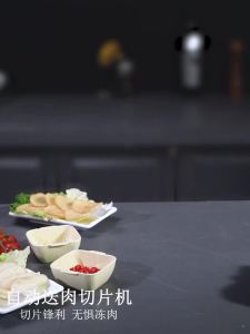 Meat Slicer Machine Kitchen Frozen Meat Slicer Machine Stainless Steel Commercial Meat Cutter Machine Frozen Meat Cutter Slicer Cutter Machine