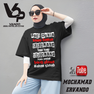 KAOS KATA KATA BAHAN GHIBAH KAOS OBLONG PRIA DEWASA DISTRO BAJU ATASAN LAKI PRIA VIRAL TERBARU KEKINIAN