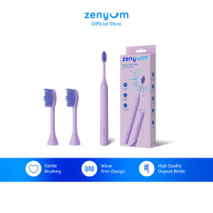ZenyumSonic™ Spark + 2P Brush Head (Lilac/Cream/Sage)
