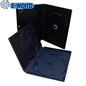 E-WOITD High Quality DVD Box Empty CD Case PP Plastic CD Case CD Case Capacity 1-2 Discs