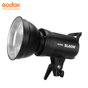 Godox 2x SL-60W White Version LED Video Light Studio Continuous Light+2x 1.8m Light Stand+2x 60x90cm Softbox+Carry bag Kit