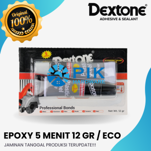 LEM BESI 5 MENIT DEXTONE 12gr Eco pack | LEM CAMPUR EPOXY ADHESIVES SERBAGUNA