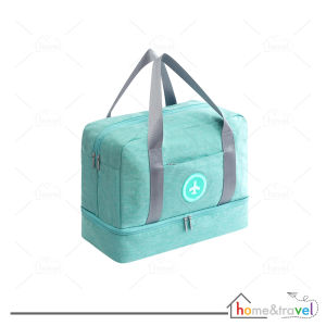 𝗛𝗢𝗩𝗘𝗟𝗦𝗛𝗢𝗣 Travel Bag Duffel Jumbo Tas Travelling Besar 3 in 1 Olahraga Renang Sekat Plastik Portable