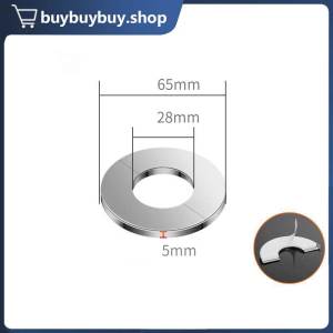 Stainless Steel Split Wall Cover Wall Split Flange Escutcheon Cover For Less Than 2.4cm Bore