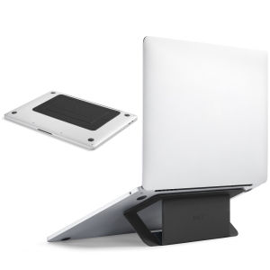 MOFT Airflow Stand - Adhesive Invisible Laptop Stand with Heat Dissipation Design Reusable and Residue-free Compatible with Laptops 11.6-16 inches