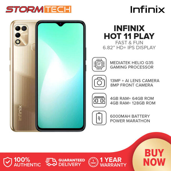 infinix hot 11 play lazada