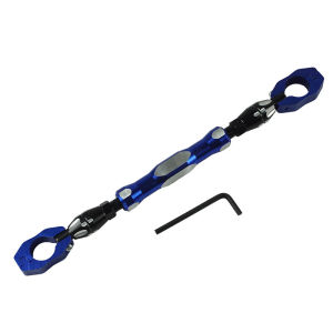 Universal CNC Aluminum 22mm 7/8" Motorcycle Handlebar Motorbike Grips Steering Wheel Strengthen Balance Adjustable Cross bar