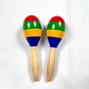 (พร้อมส่ง) ลูกแซค ลูกแซคไม้ มาราคัส รัมบา เครื่องดนตรีค้อนเคาะไม้ PROWIN 1 คู่(2อัน)