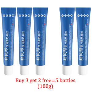 Gout cream Pain Relief Cream Natural Chinese Herbal Medicine Gout Ointment Tenosynovitis Wrist Pain Shoulder Pain Joint Pain Relief Cream 痛风膏