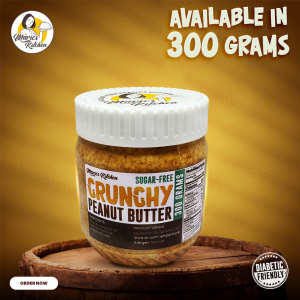 Crunchy Peanut Butter Diabetic-Friendly Keto Sugar-Free Low Carb