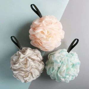 SCCS~Double color matching super soft bath bath flower large rub back bath ball durable bath ball