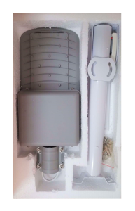 300W SOLAR STREET LIGHTS (OUTDOOR) WITH SOLAR PANEL BRACKETS