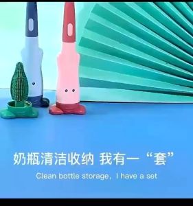 PEMBERSIH BOTOL SUSU 3IN1 SIKAT BOTOL BAYI SILIKON 3IN1 BOTTLE BRUSH SILICONE SET 3IN1 SIKAT CUCI BOTOL SUSU BAYI SET 3IN1 PEMBERSIH BOTOL SUSU BAYI 3IN1