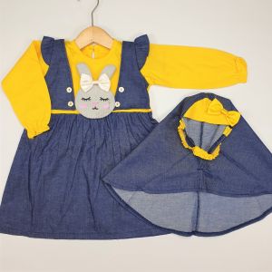 Baju Muslim Anak Cewek Gamis Anak Baju Anak Perempuan 555