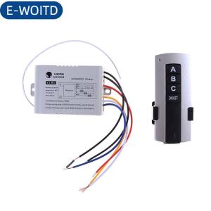 E-WOITD 3 kênh không dây điều khiển từ xa chuyển đổi kỹ thuật số điều khiển từ xa chuyển đổi