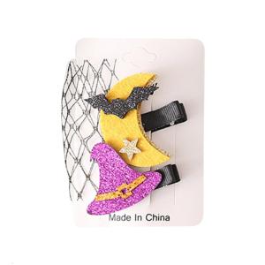 Ghost Snap Hair Clip Halloween Hairpin Pumpkin Bell Santa Reindeer Pirate Red Boots Hair Barrettes Trendy Ponytail Decor