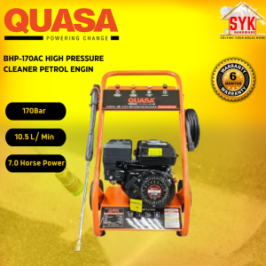 SYK Quasa BHP-170AC High Pressure Cleaner Petrol Engine 7.0hp Washer Machine Mesin Cuci Kereta Lantai