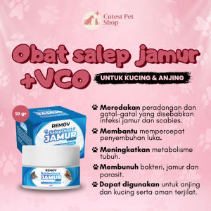 Obat Salep Jamur dan Scabies untuk Kucing & Anjing | Anti Gatal & Luka Infeksi