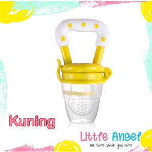 DOT BUAH EMPENG BAYI MPASI Pacifier Gigitan Sayur Anak Fruit Food Teether Feeder BPA FREE Set Perlengkapan Makan