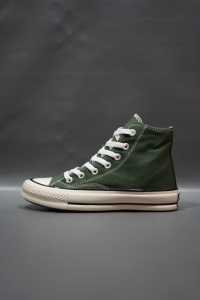 OBRAL SEPATU SNEAKERS CONVERSEEE 70S HIGH HIJAU ARMY HERBAL GREEN SOL GLOSSY 38-43