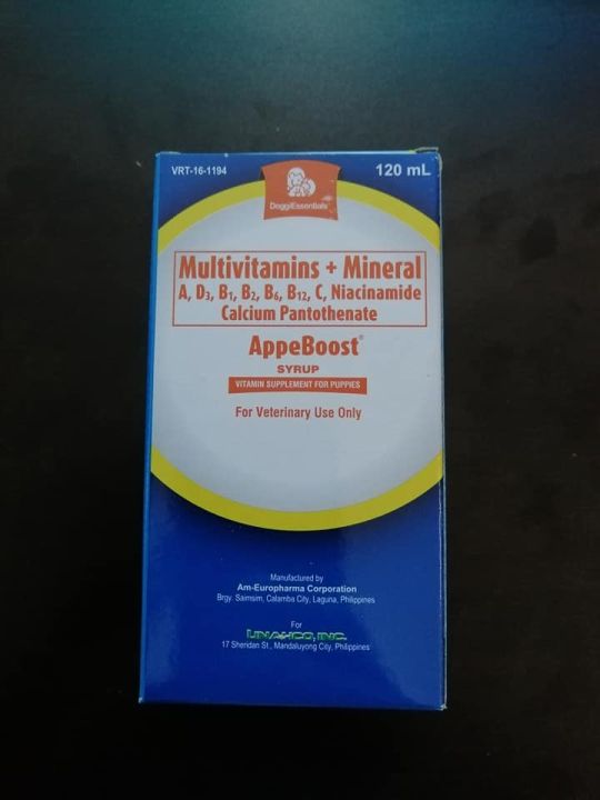 Appeboost Syrup 120ml Multivitamins + Mineral A,D3,B1,B2,B6,B12