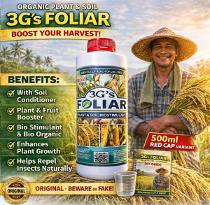 3GS SUPER FOLIAR (JAPAN TECHNOLOGY) SOIL & PLANT ADJUVANT BIO-STIMULANT LIQUID BIO-FERTILIZER