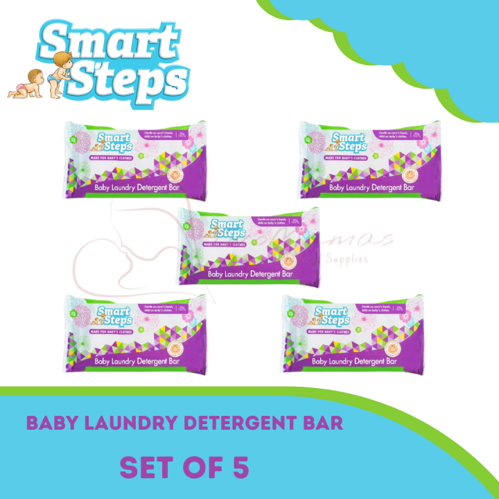 Smart Steps Detergent Bar (Set of 5) | Lazada PH