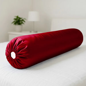 Abraca Dabra Silky Satin Bolster Case 35x105cm Cool Soft Against Hair Loss & Split