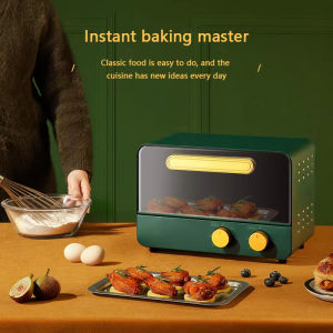 [SG Ready Stock]12L Electric Oven Food Heater 800W Electric Oven Smokeless Oil-free Household Toaster Baking