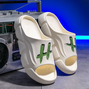 Free Shipping Trendy Height-Increasing Thick-Soled Slippers For Men New Style Suitable For Indoor Use Home Bathroom And Outdoor Wear