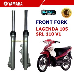 Yamaha Lagenda 110Z V1 Set Front Fork SRL105 SRL110 Shock Absorber Fork Depan Lagenda First Model