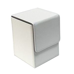 RUCHO 100+ Large Capacity PU Leather Collection Game MTG Container Trading Card Holder Deck Box Card Storage Box Card Case