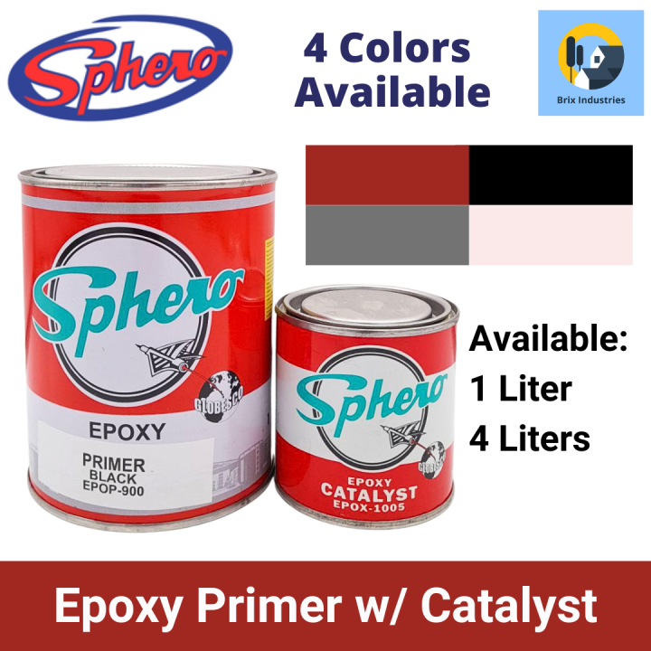 Sphero Epoxy Primer 1 Liter or 4 Liters (Gallon) 4 Colors Available