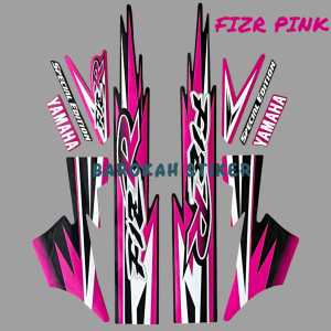 Striping Stiker Polet Yamaha F1ZR fizr fiz r f1 zr special edition new stiker list body hitam pink magenta