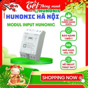 Modul Input Hunonic Giải Pháp Đầu Vào Cho Cảm Biến Kết Nối Hệ Thống Nhà Thông Minh Hunonic
