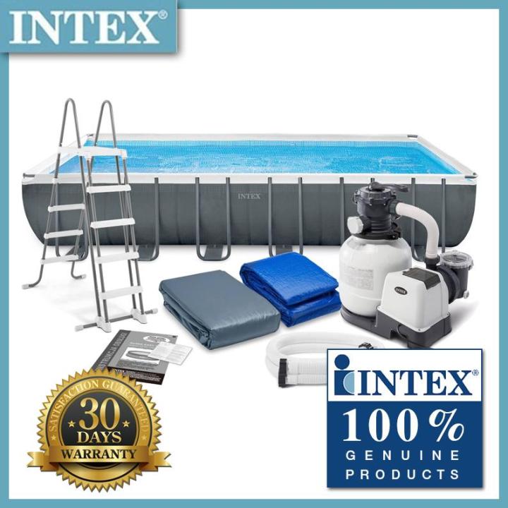 Intex 26364 Ultra XTR Frame Pool 24ft x 12ft x 52in | Lazada PH