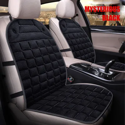 Universal Warm Car Cushion Car Seat Cover Front Row Seat Cushion 1 Pc Cashmere Set Vehicle Winter Protection