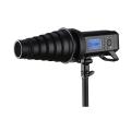Godox AD400 Pro AD400Pro 400ws GN72 TTL Battery-Powered Monolight, 1/8000 HSS Outdoor Flash Strobe Light, Built-in Godox 2.4G System, 390 Full Power Pops, 0.01-1s Recycle Time, 30w LED Modeling Lamp. 