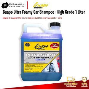 Guapo Ultra Foamy Car Shampoo - High Grade 1 Liter | EJDalanon Enterprise