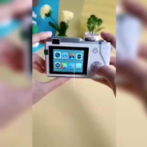 4K CCD Digital Camera Portable Retro Entry Video Recorder For Vlog Student Girls Filter Fotografíca Photo Camera With Flash Cam