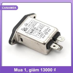 【CANAMEK】 1 bộ lọc EMI RFI CW1D-10A-T AC 250V 10A bộ lọc nhiễu dòng điện 0 0 0 0 0
