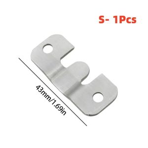 10pcs Flush Mount Photo Frame Hook Z Clip Photo Hanging Bracket Picture Hanger Oil Painting Display Stainless Steel Interlock Mountain Character Hanging Buckle Insert Picture Frame Frame Gallery Pendant Link Piece