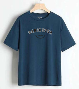 kaos cowok distro coton combed VANCOUVER CANADA lengan pendek keren kekinian kaos oblong sblon dtf