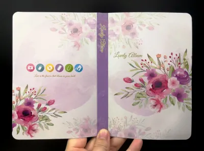 อัลบั้มรูป ปกกระดาษ ใส่รูป 4x6นิ้ว 40ภาพ (อัลบั้ม 4R)