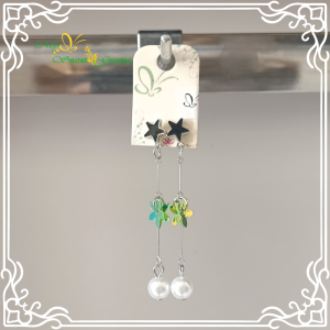 Anting jurai bunga + mutiara Anting masa kini Anting model korea Anting jurai termurah Anting model lucu | 7698 [TERMURAH!!!] MSG