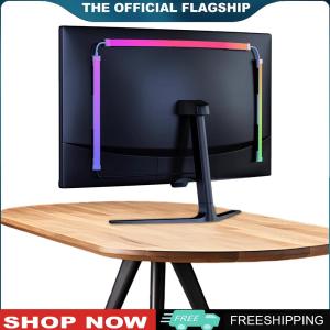 【New Arrival】 RGB LED Strip Lights for Computer Screens with Dynamic Color Changing and Music Sync