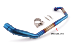 คอท่อR15 คอท่อแต่ง คอท่อสวย คอท่อR15 NEW คอท่อแข่ง 2020 ไทเทเนียม