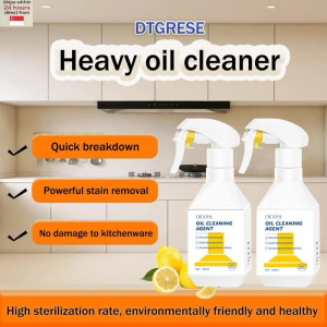 Heavy Duty Kitchen Oil Cleaner Spray | Fast Degreaser for Cooker Hood & Stove