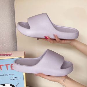 WomenS Summer Thick-Soled Slippers MenS Home Bathroom Non-Slip Slippers CoupleS Soft Home Slippers