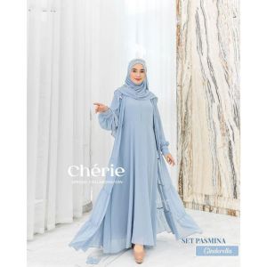 Gamis I Cherie Dress I Dress viral l Kondangan l Murah l Busui